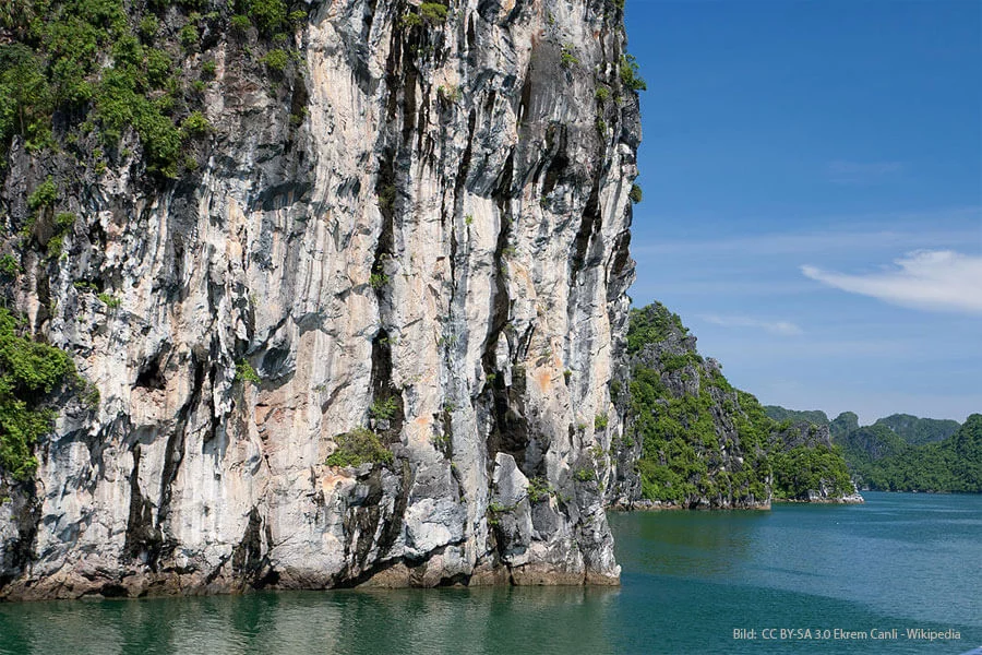 Felsen in der Ha Long Bucht Vietnam