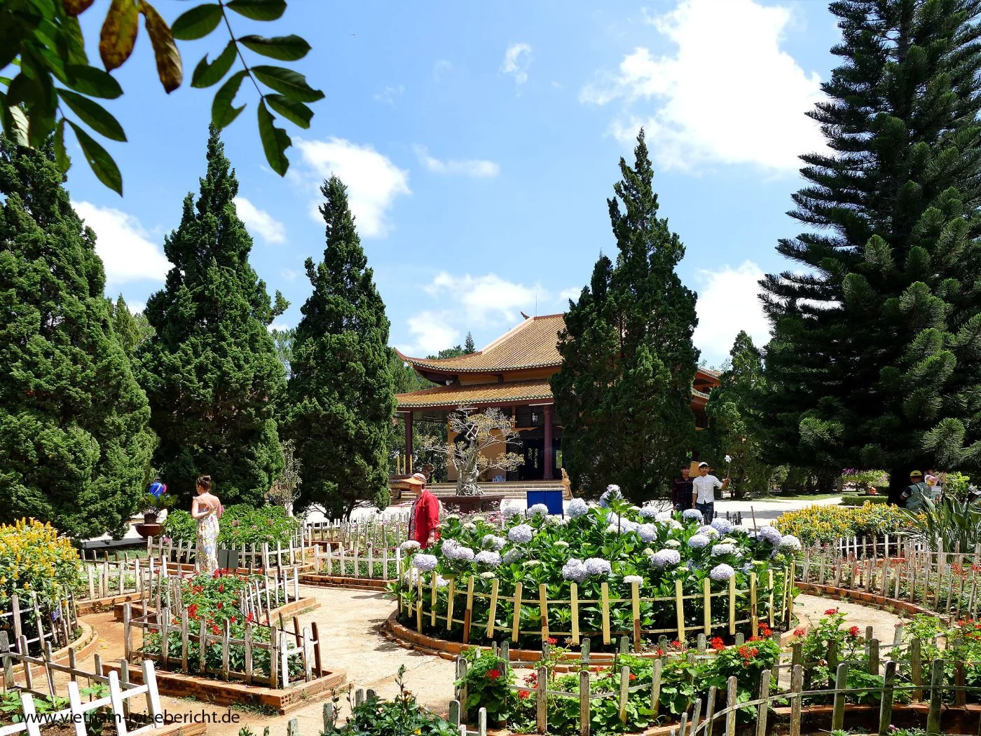 Garten in Vietnam